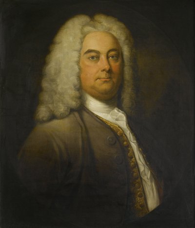 George Frideric Handel - William circle of Hogarth